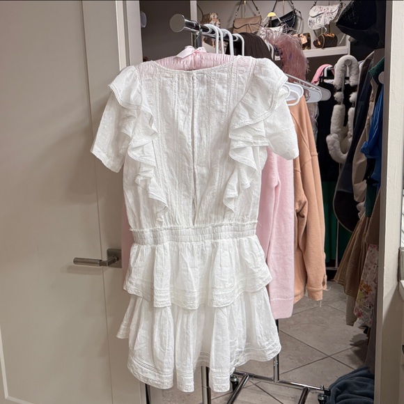 LoveShackFancy White Natasha Dress - Picture 4 of 4